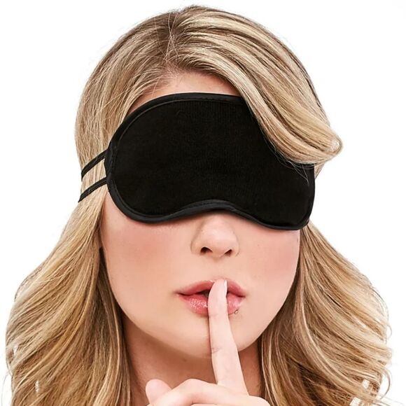 BDSM Fetish Black Bondage Gag Mask Set #7 - Picture 2 of 4